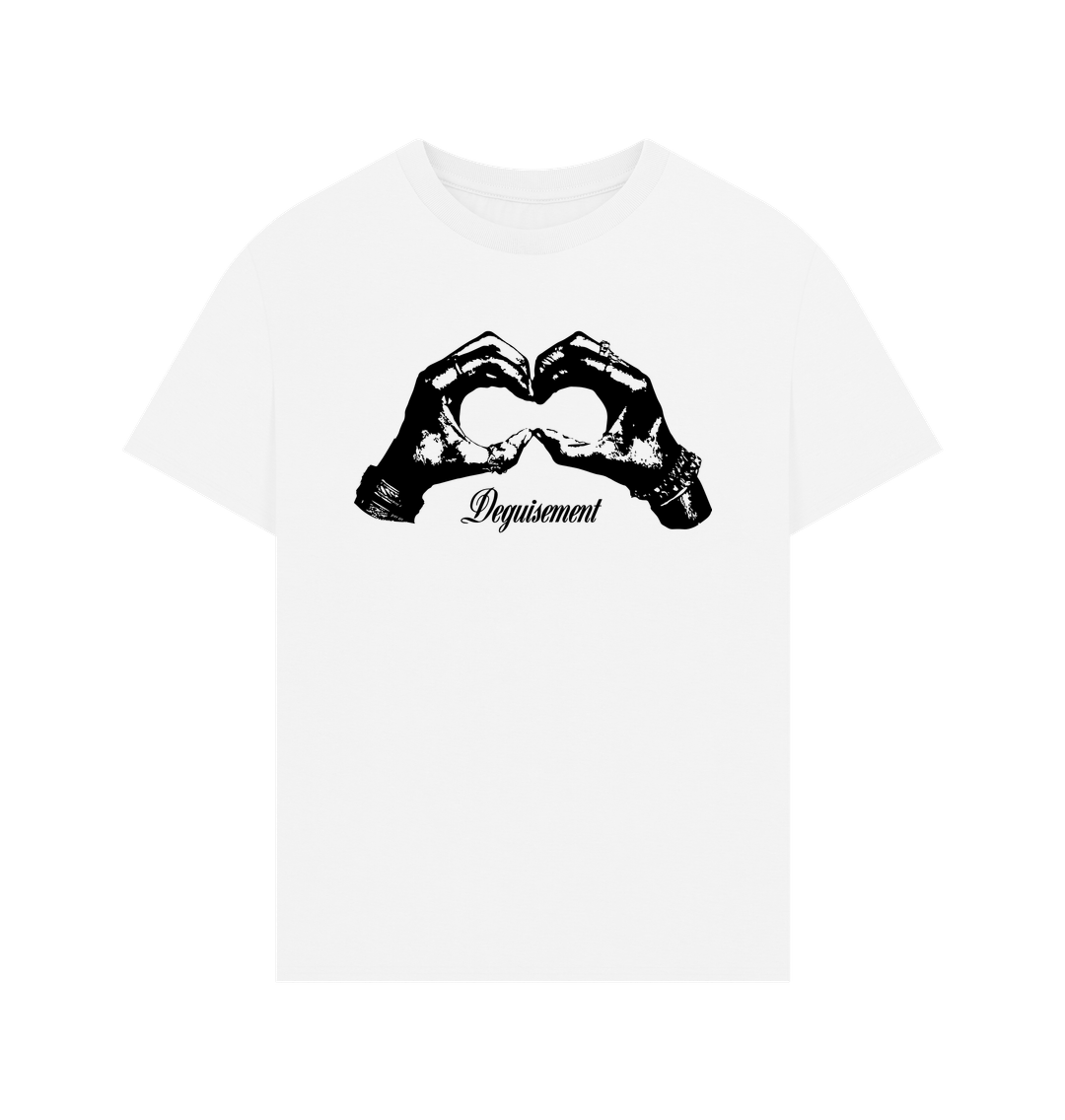 White MASK ON TEE (WHITE)