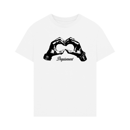 White MASK ON TEE (WHITE)